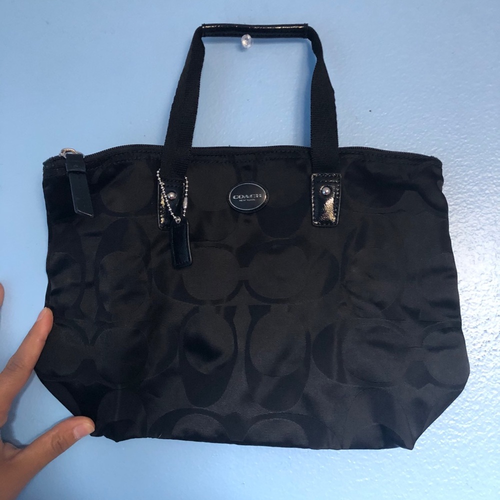 Black Coach Shoulder Bag
